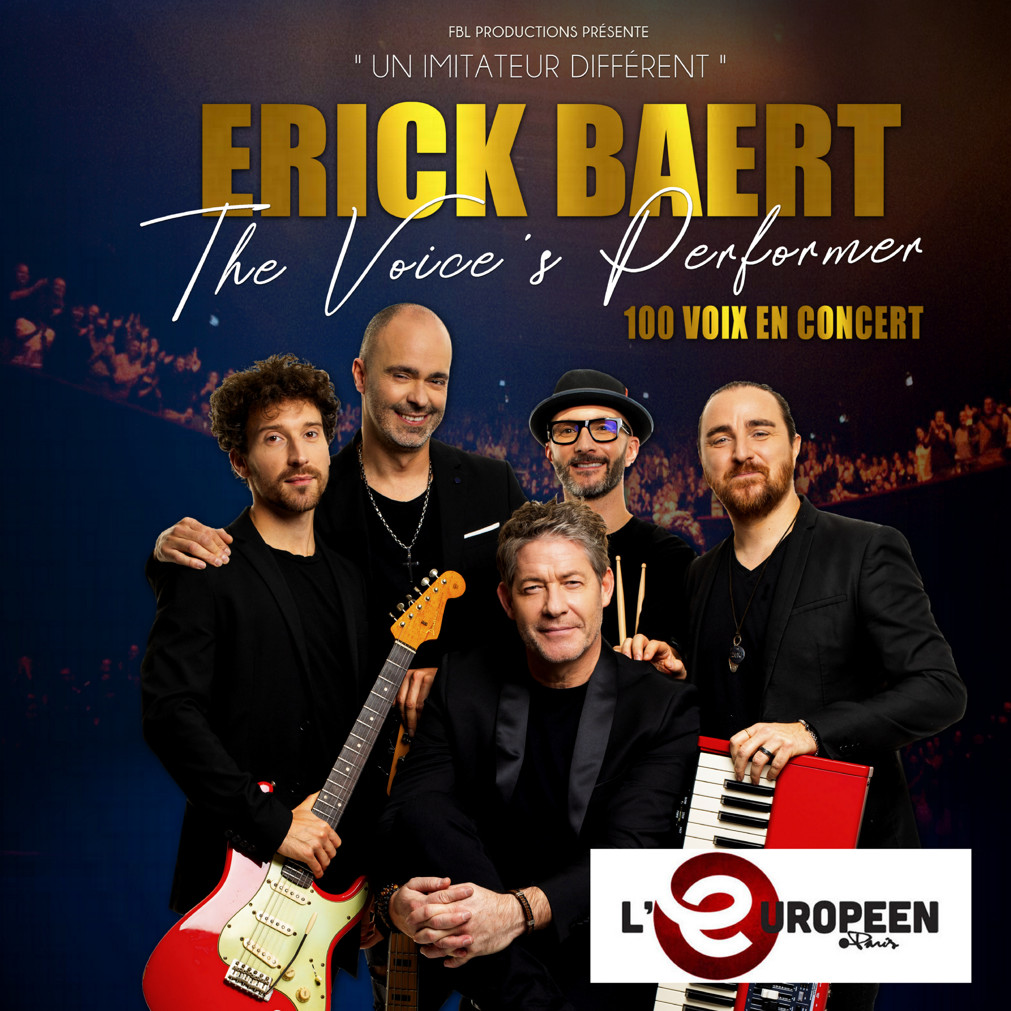 Erick Baert  ( dans The voice's performer )