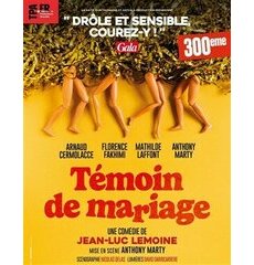 "T&eacute;moin de mariage" &agrave; la Gait&eacute; Montparnasse